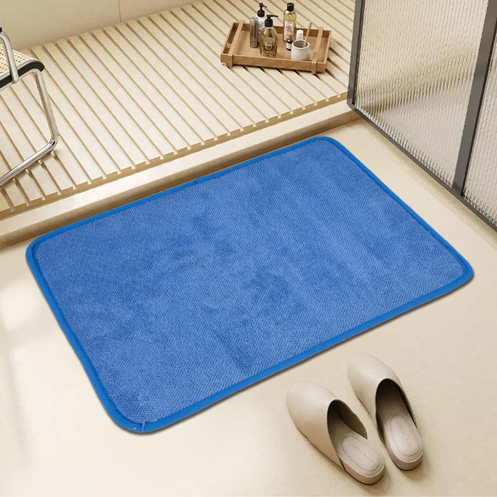 Chenille solidum balneum mat